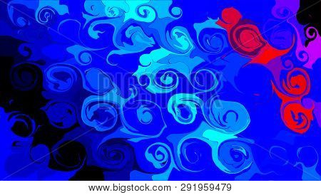 Mixture Colour Liquefied Shiny Abstract Background Pattern.