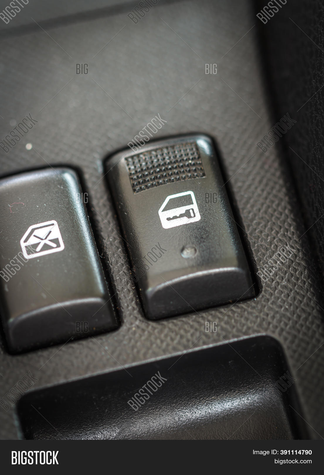 Button Lock Glass Car Image & Photo (Free Trial) Bigstock