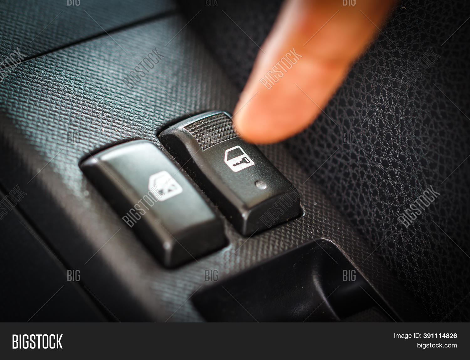 Button Lock Glass Car Image & Photo (Free Trial) Bigstock