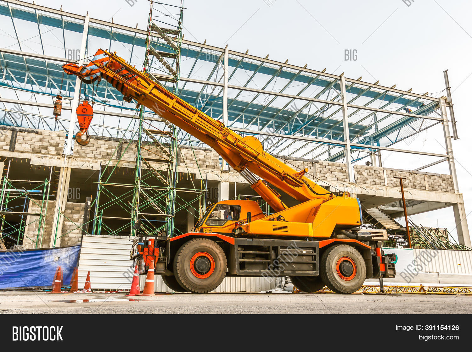Cranes, Hydraulic Image & Photo (Free Trial) Bigstock