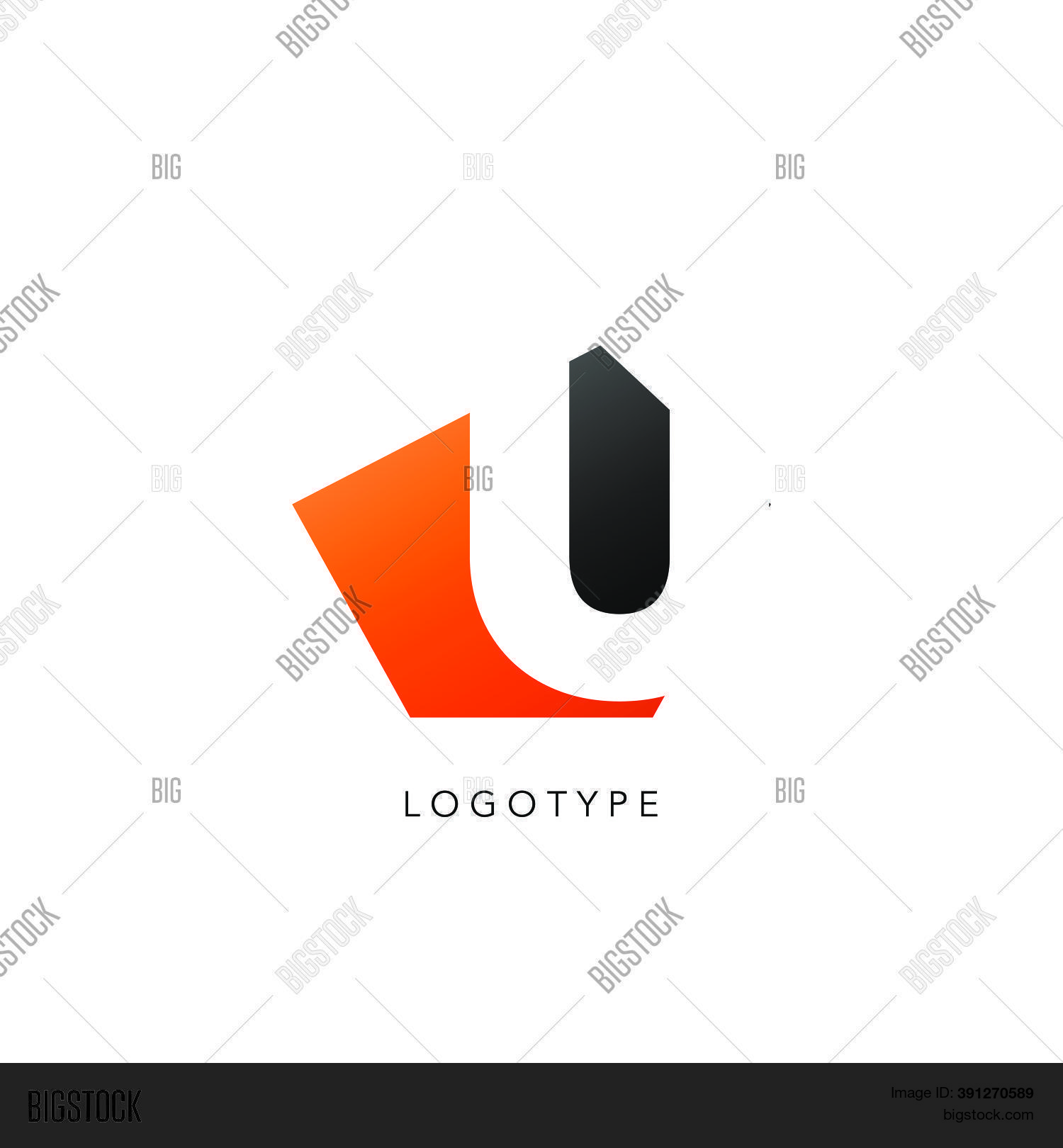 Initial Letter U Logo Vector & Photo (Free Trial) | Bigstock