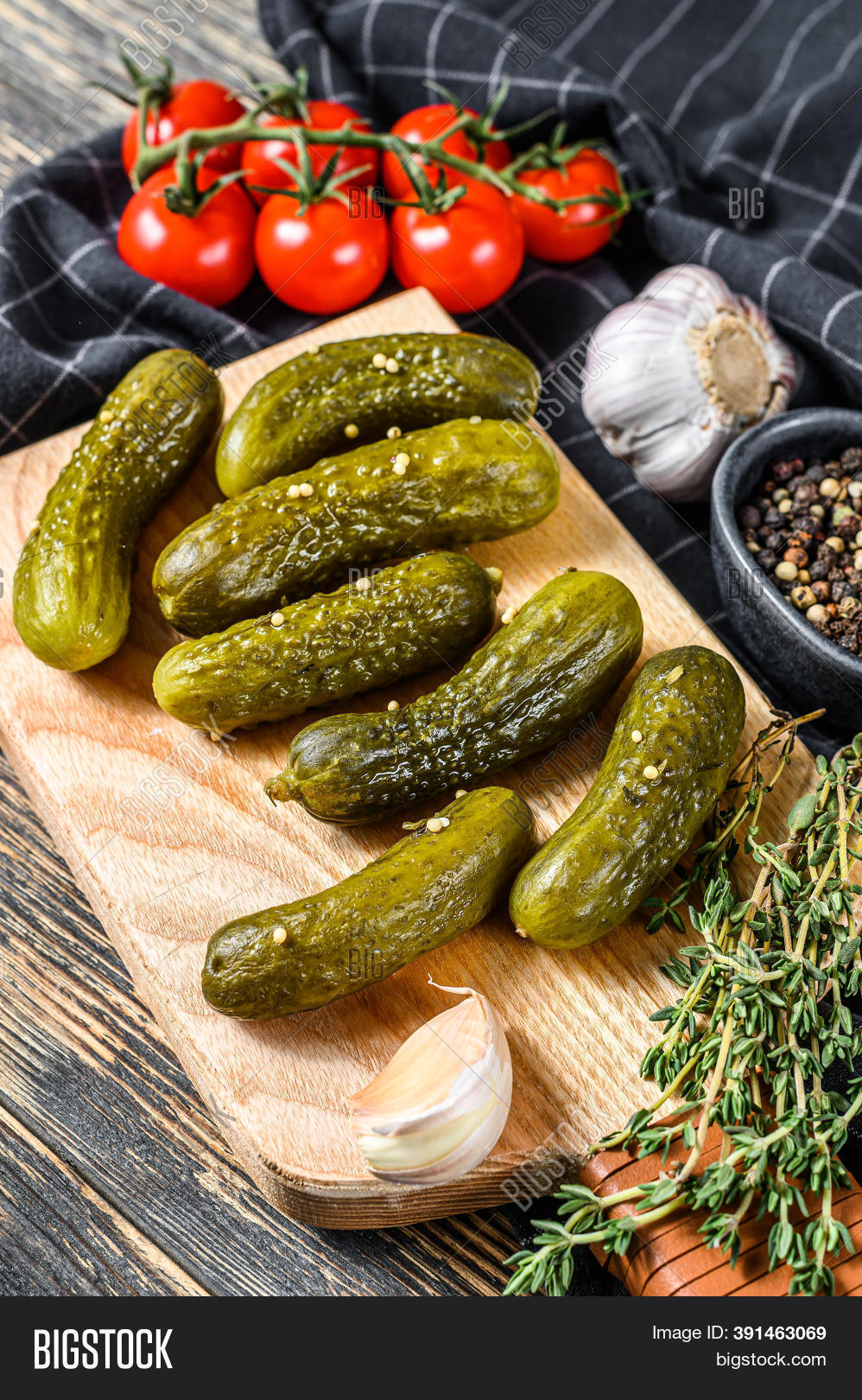 Marinated Cucumbers Image & Photo (Free Trial) Bigstock