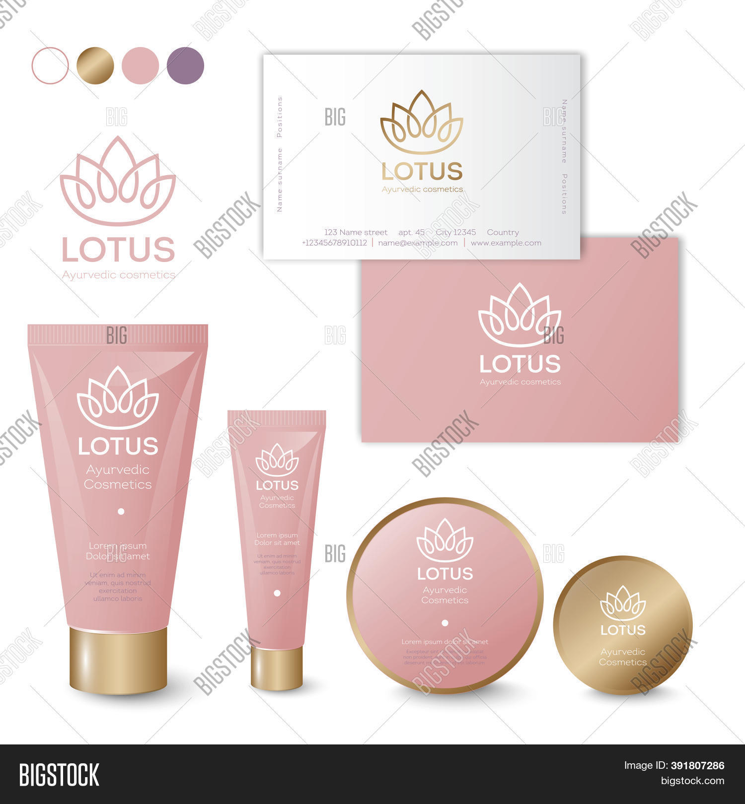 Lotus Ayurveda Vector \u0026 Photo (Free Trial) | Bigstock, image size:1500x1620