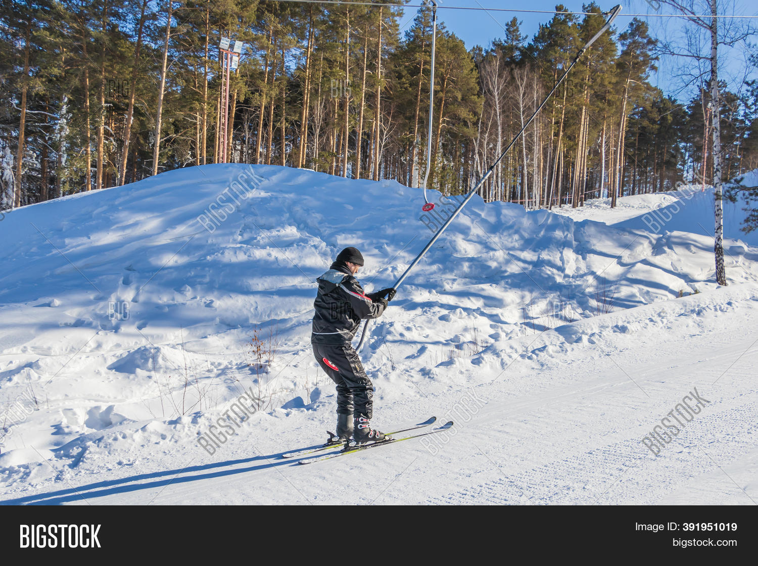 Happy Smiling Man Ski Image & Photo (Free Trial) | Bigstock