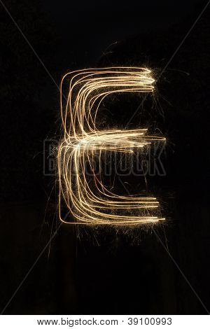 Engelske alfabet E