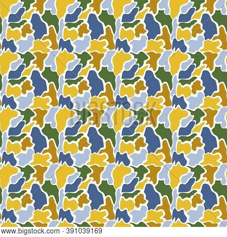 Leopard Or Jaguar Print Seamless Pattern, Textured Fashion Print, Abstract Safari Background For Fab