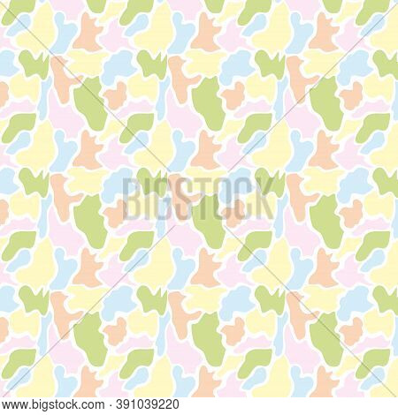 Leopard Or Jaguar Print Seamless Pattern, Textured Fashion Print, Abstract Safari Background For Fab