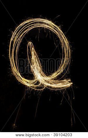 English Alphabet Q