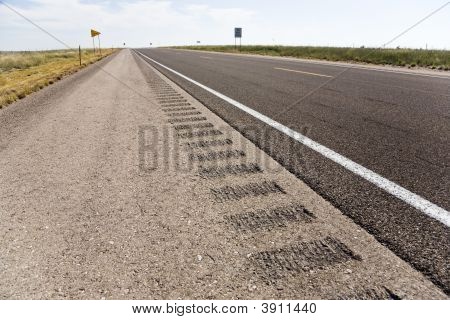 Vejbane skulder Rumble Strips
