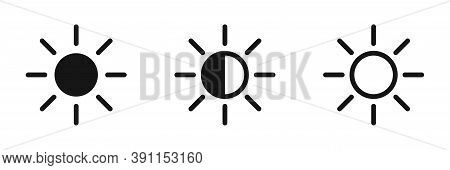 Brightness Contrast Vector & Photo (Free Trial) | Bigstock