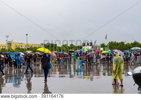 Anti-government Protest At Sanam-luang.