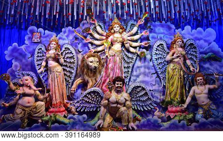 Durgapuja. India's Largest Festival. Specially Greatest Festival Of Hindus.