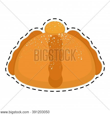 Bread Of The Dead. Dia De Los Muertos - Vector