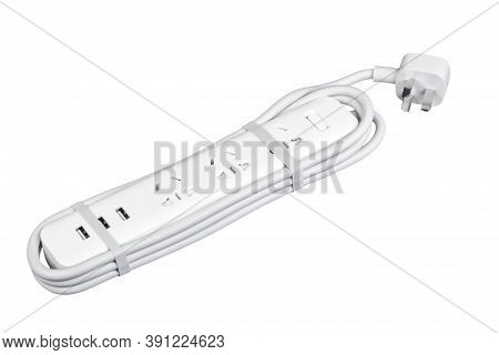 Power Strip With Three Electrical Sockets Chinese Or Universal Standard, Illuminated Power Circuit B