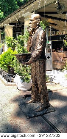 Odessa, Ukraine - June 16, 2019: This Is A Monument To The Famous Literary Character Of The Book 12 