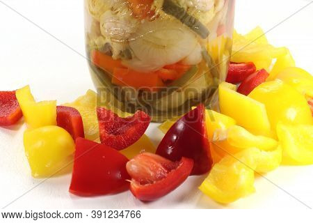 Pack Of Giardiniera With Fresh Seasonal Vegetables