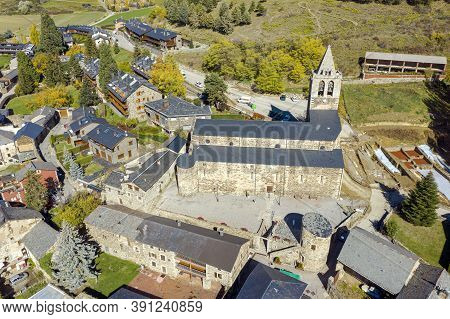 Llivia Parish, a small Spanish enclave within the territory of France. Spain