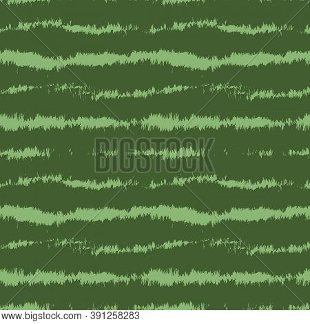 Green Brush Stroke Fur Seamless Pattern