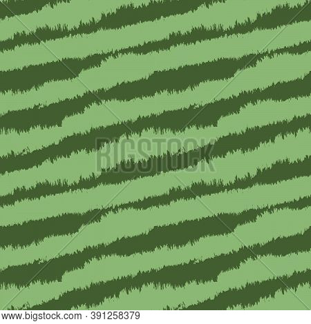 Green Brush Stroke Fur Seamless Pattern