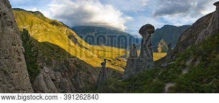 Russia. South Of Western Siberia, Altai Mountains. Akkurum Tract With \