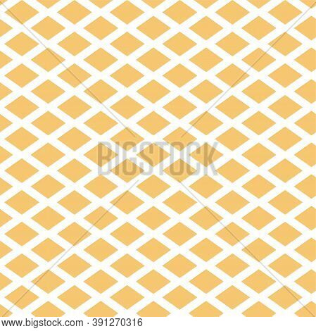 Geometric Seamless Lattice Pattern In Black Tone