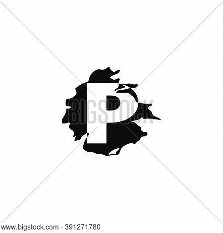 Letter P Abstract Vector & Photo (Free Trial) | Bigstock