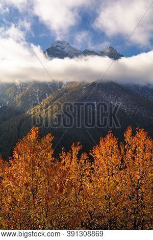 Between The Pelvo D\'elva And The Imposing Monviso Wall, The Bellino Valley Has Remained Untouched B