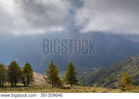 Between The Pelvo D\'elva And The Imposing Monviso Wall, The Bellino Valley Has Remained Untouched B