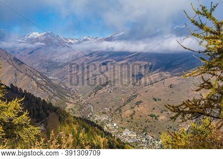 Between The Pelvo D\'elva And The Imposing Monviso Wall, The Bellino Valley Has Remained Untouched B