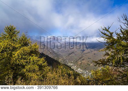 Between The Pelvo D\'elva And The Imposing Monviso Wall, The Bellino Valley Has Remained Untouched B