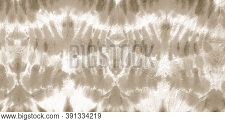 Scrap Dirty Dyed Style. Broken Stroke Print. Watercolor Spotted Print. Cream Paintbrush Artwork. Dye