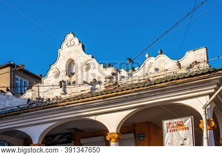 Old Town Hall In Chortkiv, Ukraine