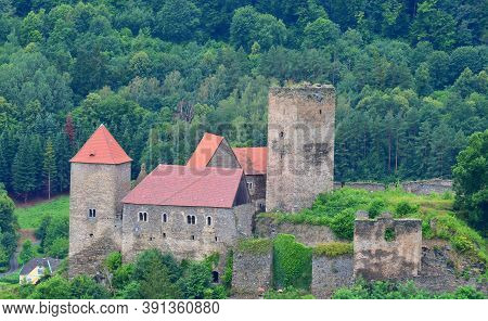 Hardegg Is A Town In The District Of Hollabrunn In Waldviertel In Lower Austria Directly On The Czec