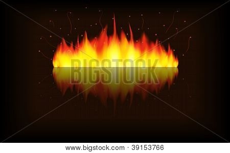Abstracte brand achtergrond