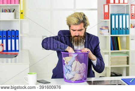 Recover Files After Deletion. Office Spy. Digging In The Trash. Rummaging Through The Papers. Office