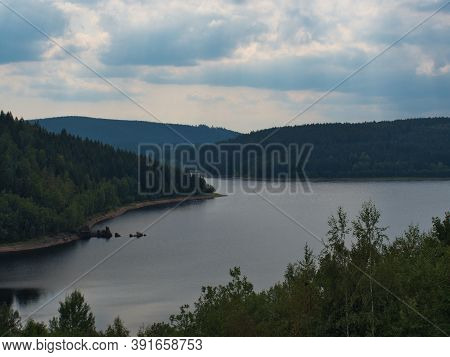 Beautiful Landscape In Nature At Spring In Saxony