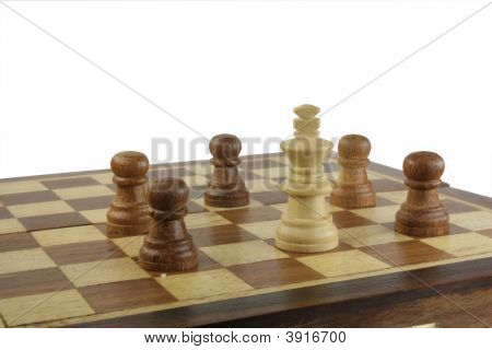 Surrounded White King