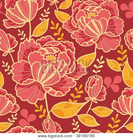 Automne jardin vertical sans soudure fond jacquard