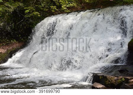 Wadsworth Falls State Park In Middletown, Connecticut