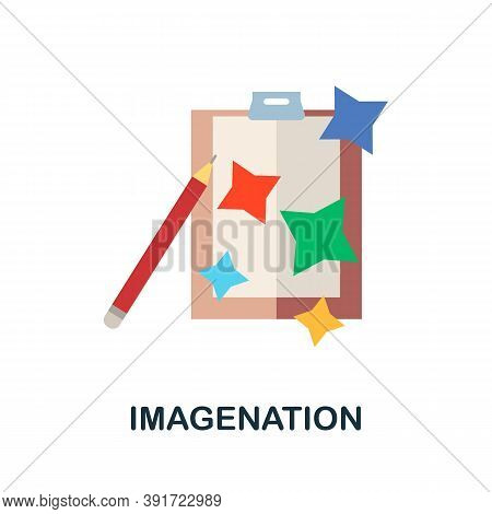 Imagenation Icon. Simple Element From Core Values Collection. Creative Imagenation Icon For Web Desi