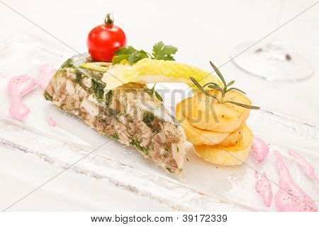 headcheese con patate