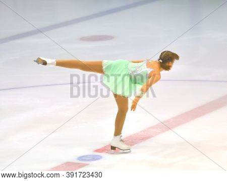 Girl Figure Skating