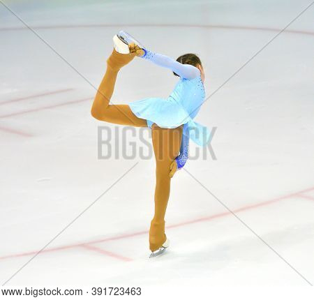 Girl Figure Skating