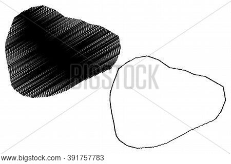 Nyala City (republic Of The Sudan, South Darfur State) Map Vector Illustration, Scribble Sketch City