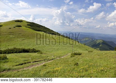 Slovak Mountain Little Fatra, Mala Fatra, In The Summer, Slovakia