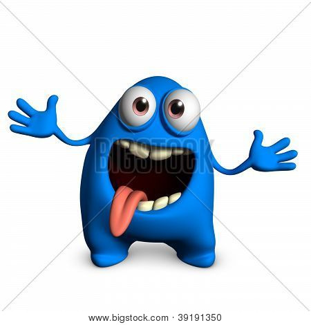Cartoon Alien