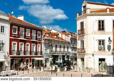 Traditional Architecture In Alcobaca - Oeste Region Of Portugal