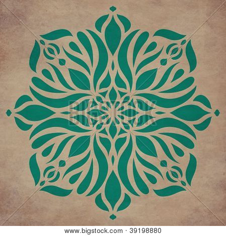 turno ornamento pattern di inverno fiocco di neve sfondo sfondo