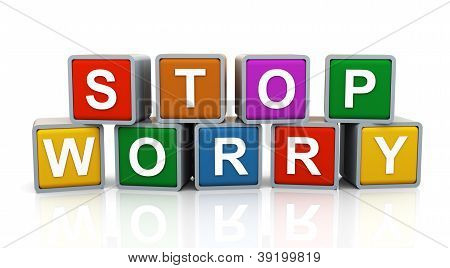 3D Stop Worry
