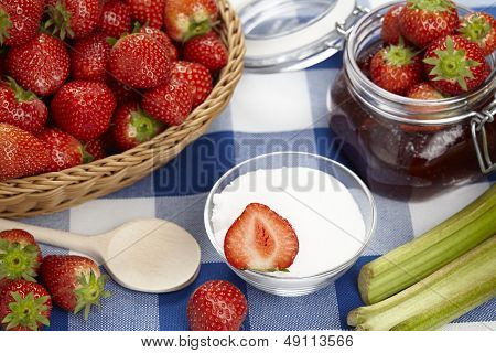Cooking Strawberry Jam
